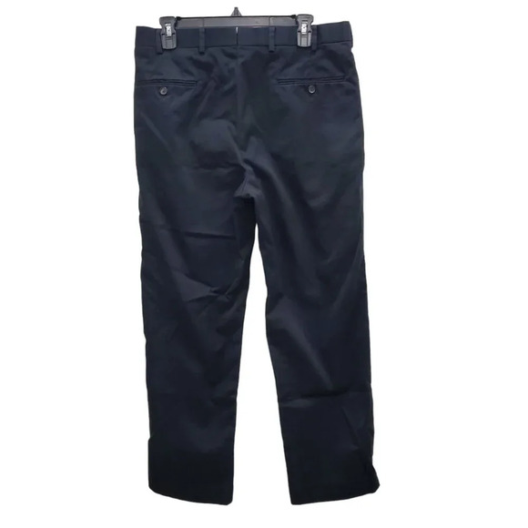 Brooks Brothers Country Club Men's Black All Cotton Pleated Front Khakis 34x30 - Picture 7 of 7